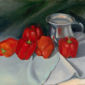 Red Peppers and Jug