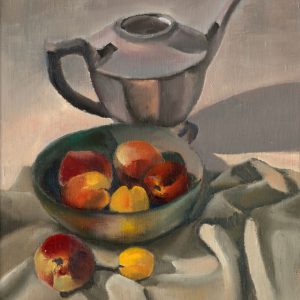 Teapot and Fruit