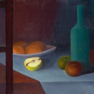 Still Life with Green Bottle