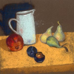 Pitcher and Fruit